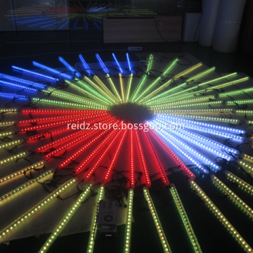 DMX tube Rain shower christmas lights